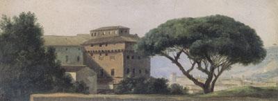 Pierre de Valenciennes View of the Convent of the Ara Coeli The Umbrella Pine (mk05)